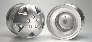 3D Rim Model Car Wheel 3D print model