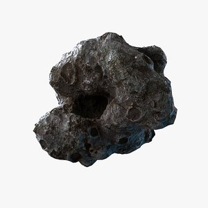 3D model Realistic asteroid 10