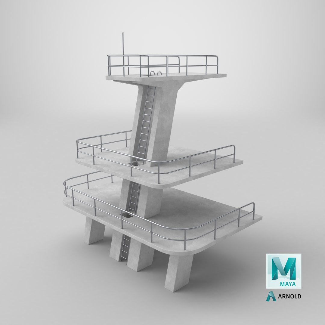 3D Three-Level Diving Tower with Concrete Structure https://p.turbosquid.com/ts-thumb/VL/oDUG3r/n2/stemcell_maya_arnold_render/png/1763053125/1920x1080/fit_q87/b2a3455fff667f65730fdb066d2348dfc3bc5d0d/stemcell_maya_arnold_render.jpg