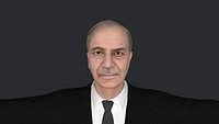 Shehbaz Sharif  Hyper Realistic Full Body Fully Rigged 3D Character