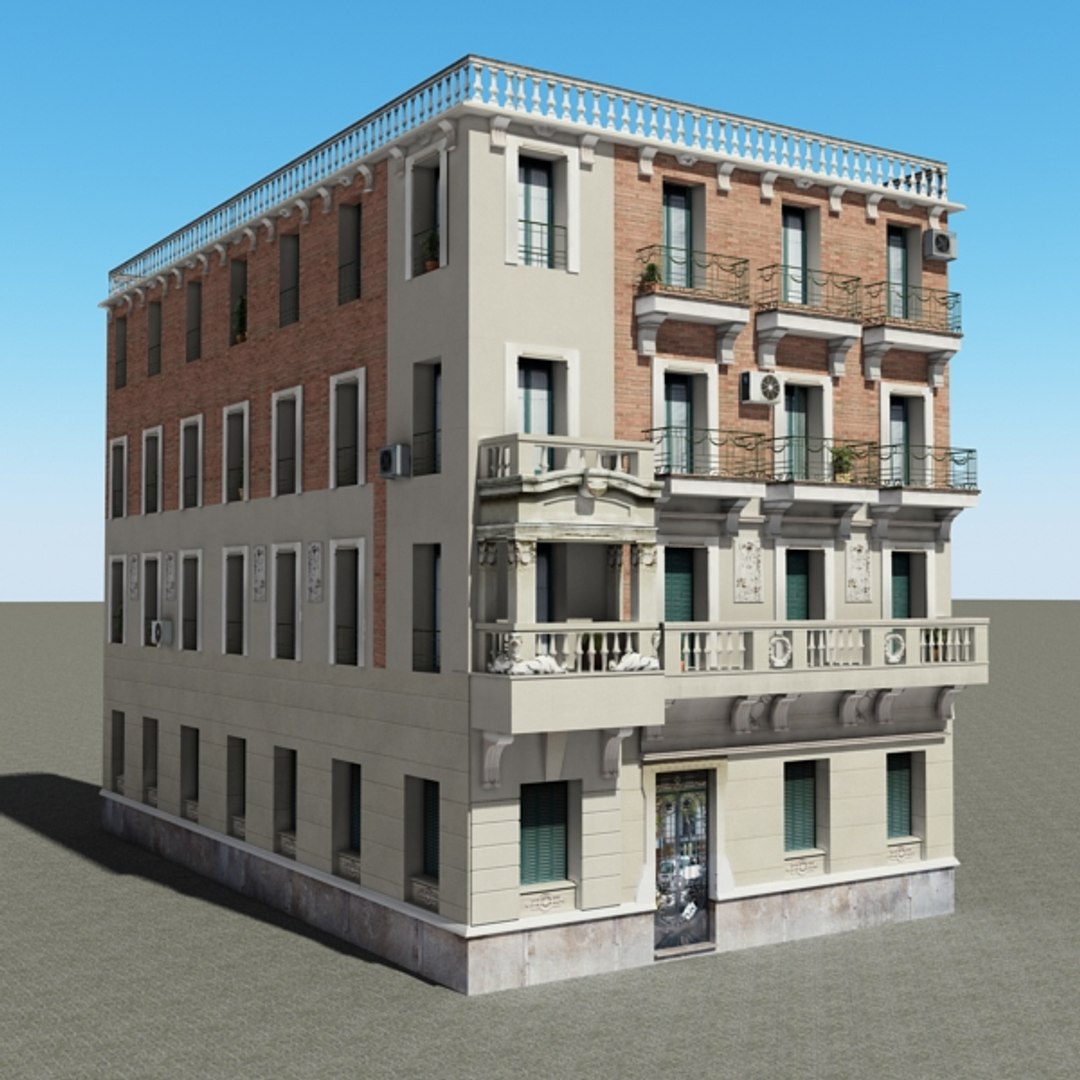 3d Building 54