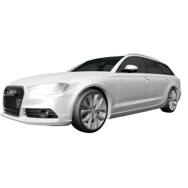 3D модель Ауди А6 Авант - 2012 г. - TurboSquid 2138913