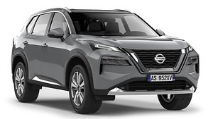 3D Nissan X-Trail 2021