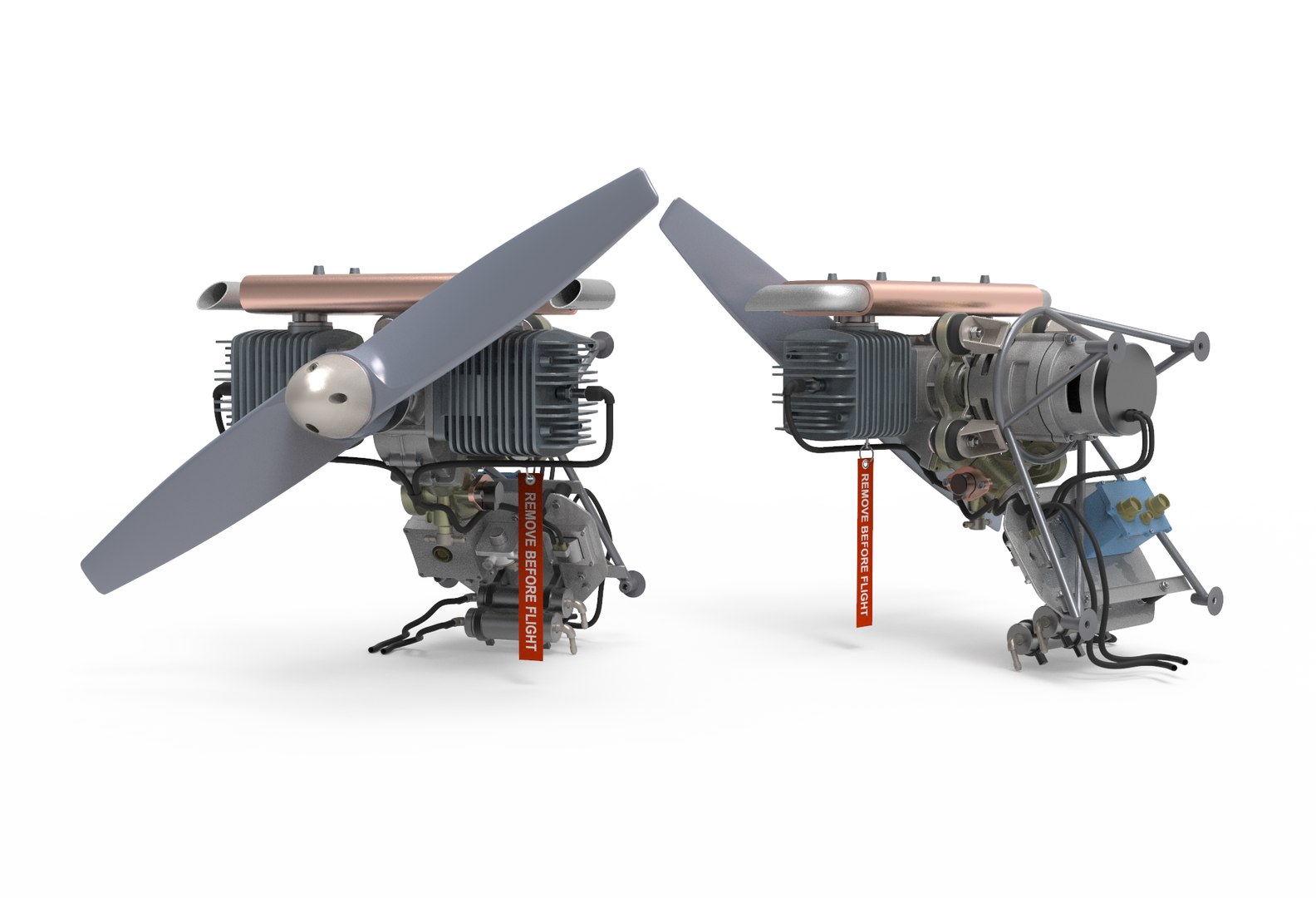 3D Drone Aircraft Engine Model - TurboSquid 2011118