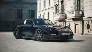 Porsche Targa - Unreal Engine  4 3D model