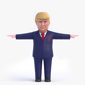 Donald Trump 3D model