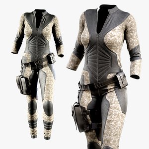 3D Military Outfit model