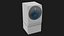 Futuristic Washing Machine 3D