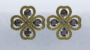 Earrings 3D model