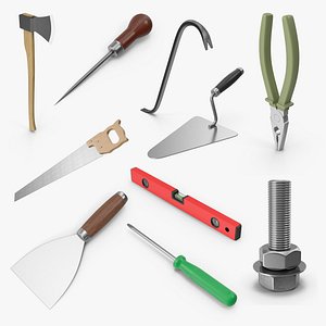 3D Industrial Tools Collection model