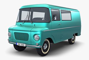 Generic Retro Cargo Van v 1