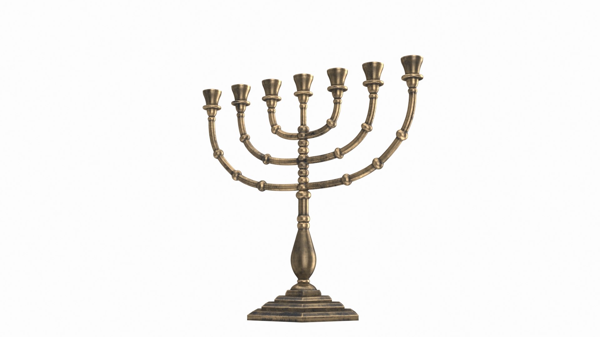Menorah Model - TurboSquid 1896392