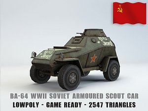 ba 64 armored scout model