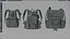 Tasche 3x Merry Tidings Rucksack