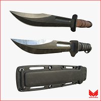 Kabar Knife Pack w/ Sheath