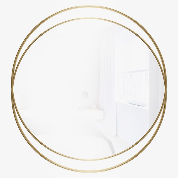 modelo 3d Mirror in a metal frame GZ-M1047 - TurboSquid 2021910