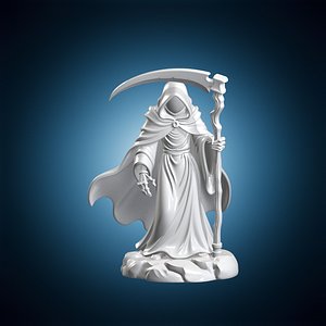 Grim Reaper Figurine 3D Print Model 3D model