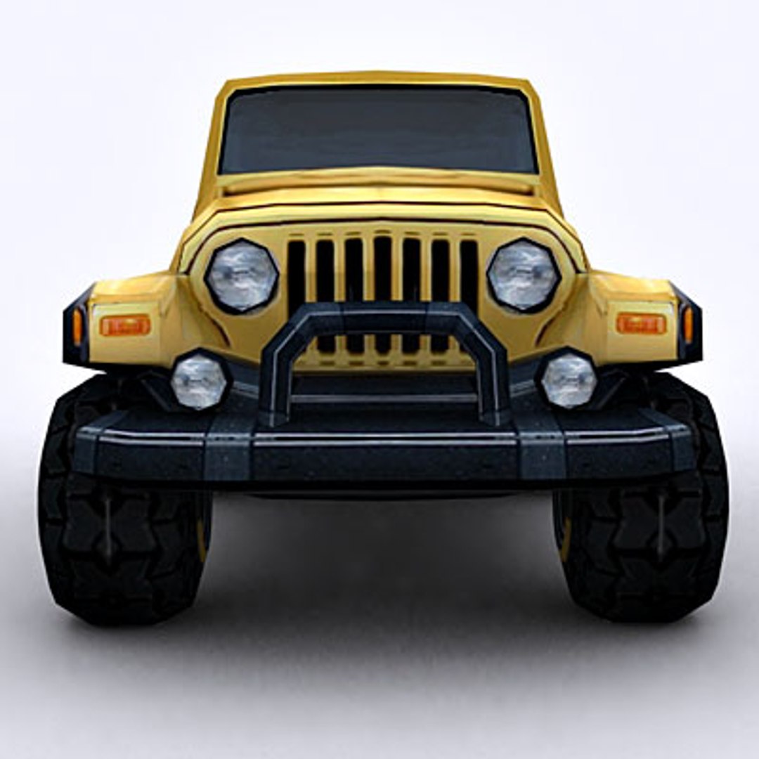 3d jeep model