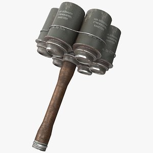 Anti Tank Stick Grenade Game Weapon