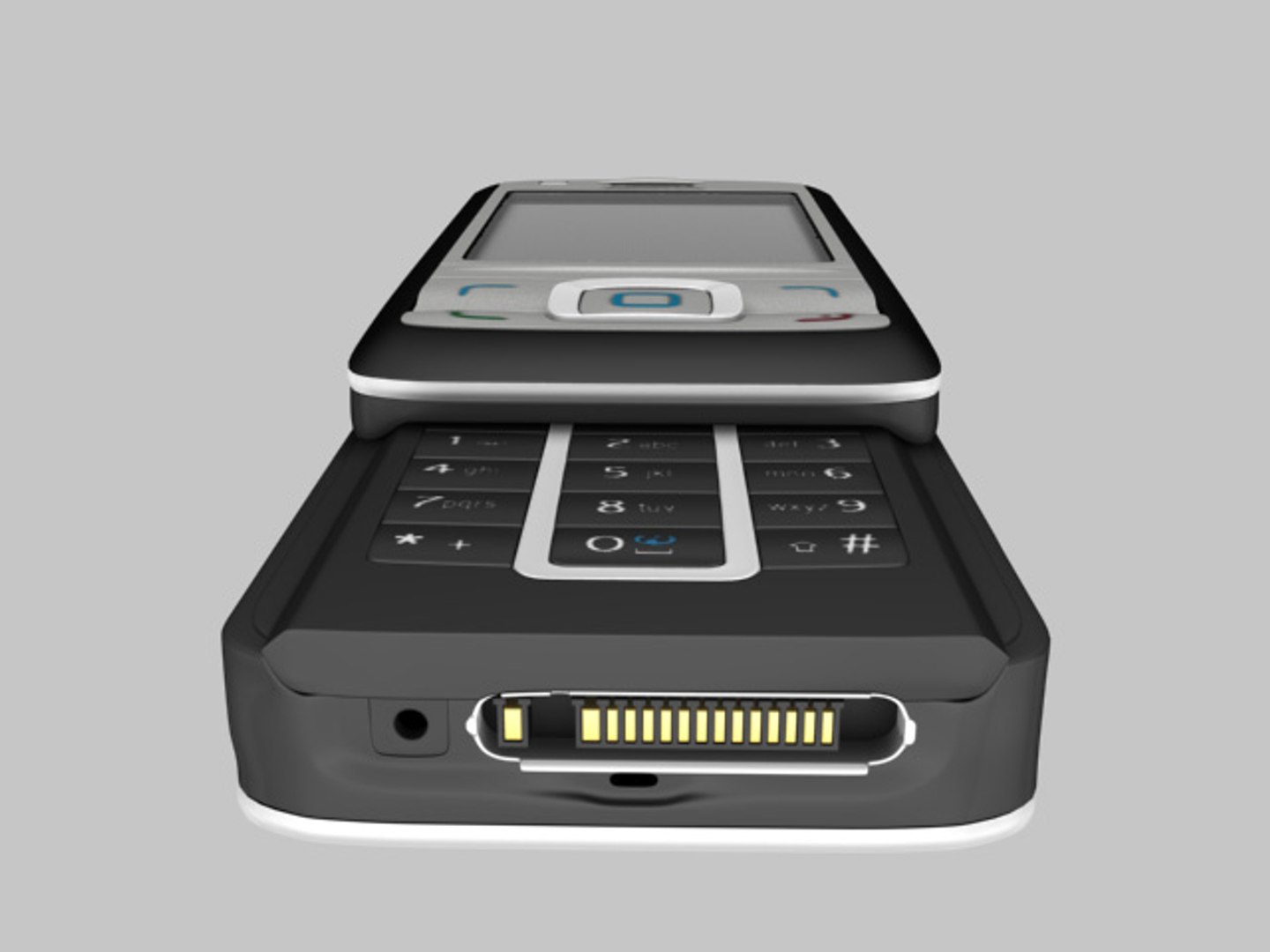 3d Nokia 6280 Phone Model