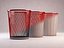 BIN---Wastepaper basket with iron mesh