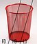 BIN---Wastepaper basket with iron mesh