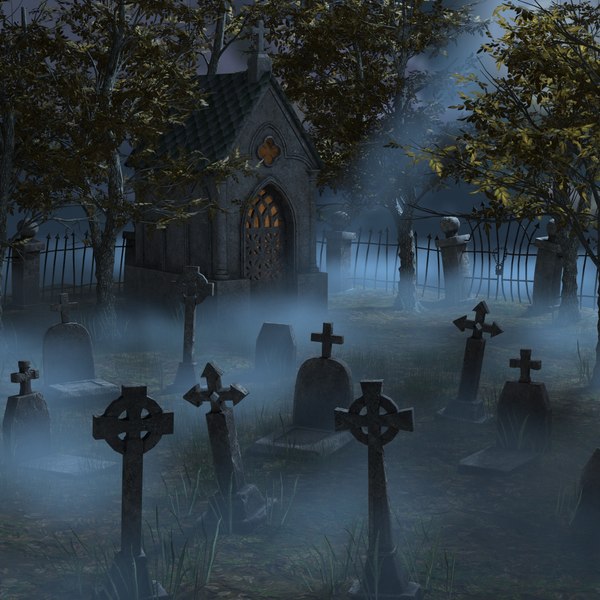 Free 3D Cemetery Models | TurboSquid