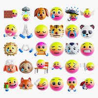 Sorry Emoji 3D Collection