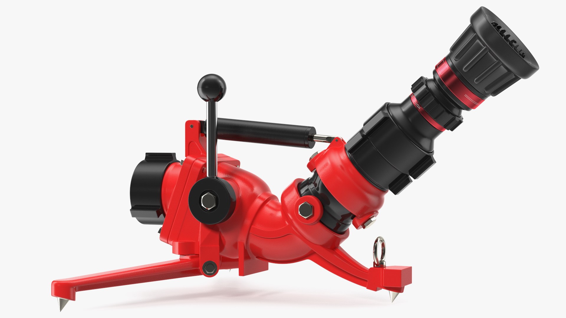 3D Rosenbauer RB 6 Fire Portable Monitor model - TurboSquid 1753465