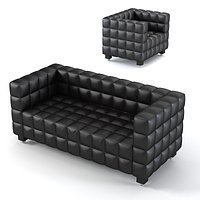 Hofmann Kubus sofa & chair set