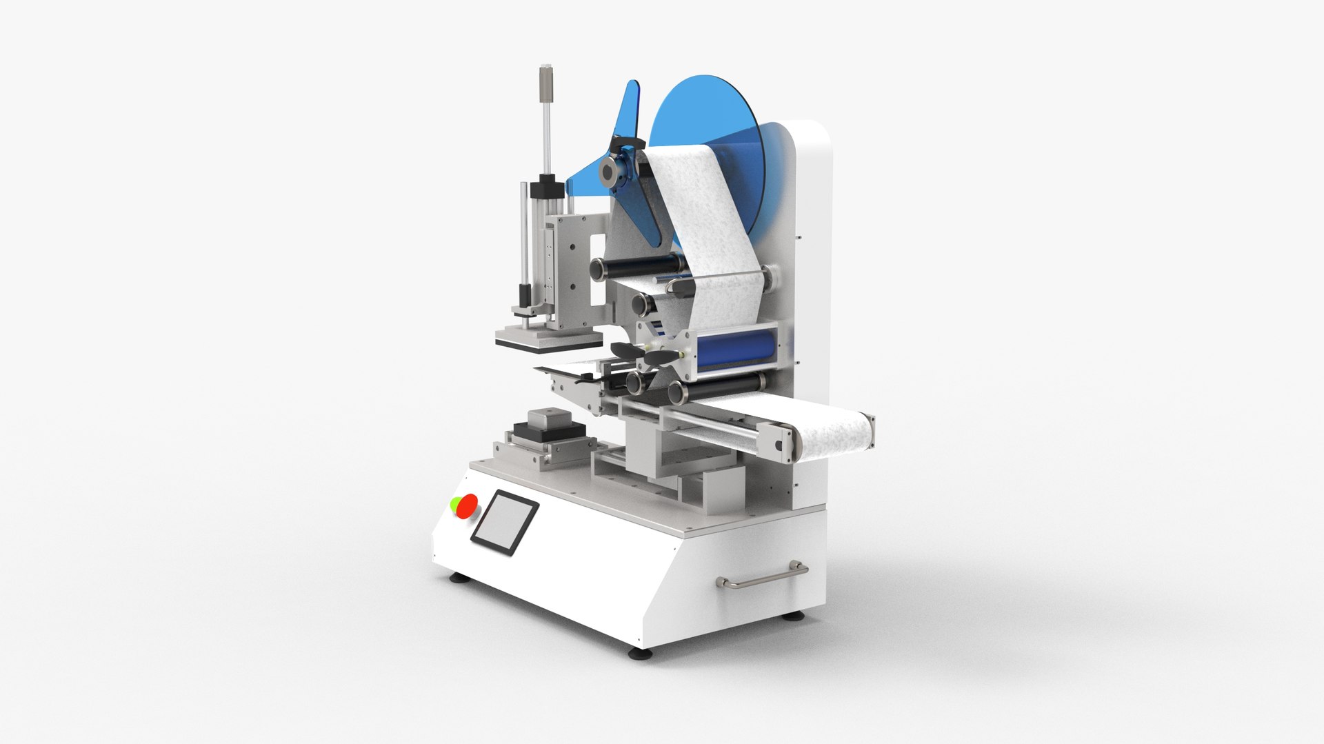 3D High-Precision Automatic Labeling Machine Model - TurboSquid 1885283