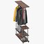 Industrial Clothing Rack