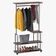 Industrial Clothing Rack