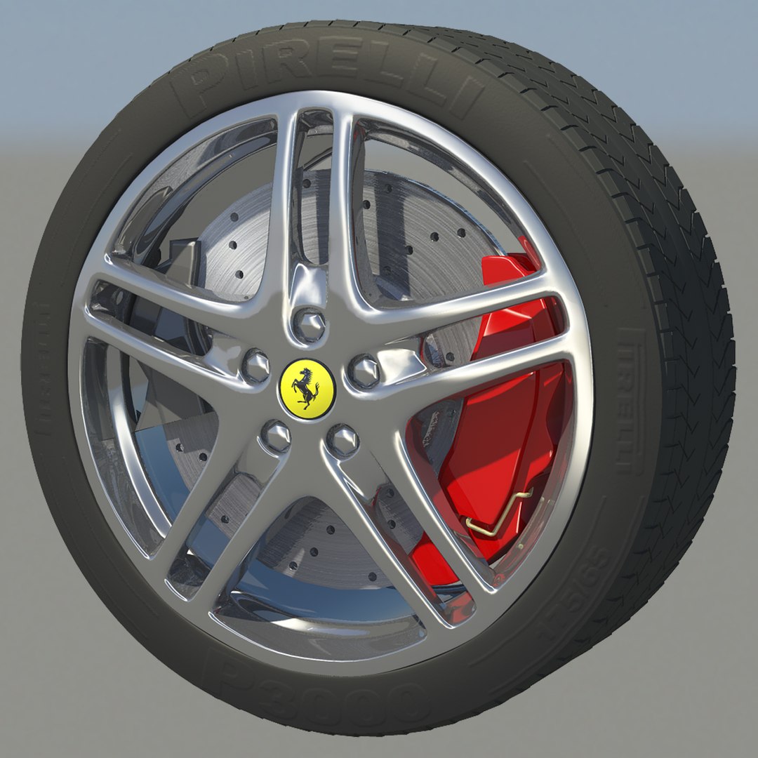rim wheel sport stock 3d c4d