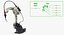 3D panasonic tm1400 welding robot model