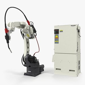 3D panasonic tm1400 welding robot model