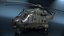 3D NH90 Army Multirole Helicopter Green Camo with Interior Rigged for Cinema 4D model