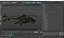 3D NH90 Army Multirole Helicopter Green Camo with Interior Rigged for Cinema 4D model