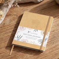 Vivid Scribbles Gleaming Sunflower Dot Journal