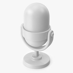 Microphone 3DIcon model