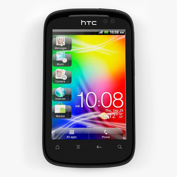 htc explorer 3d model