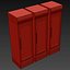 3D model showcase 002 refrigerator