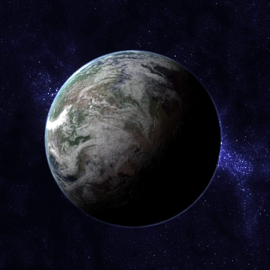 Triassic Earth Late 3d Model