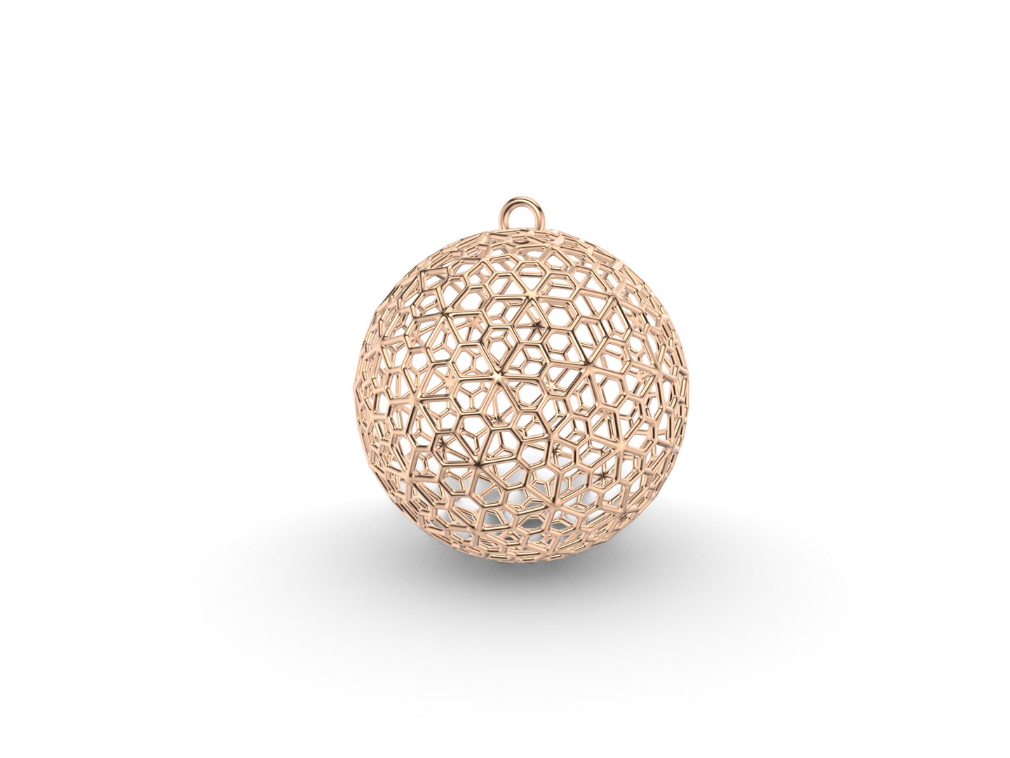 3D Christmas Tree Ball - TurboSquid 2319141