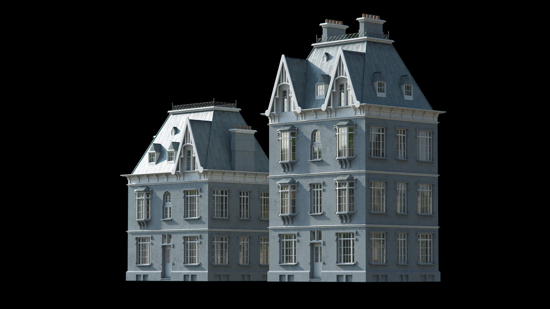 3d Buildings Model