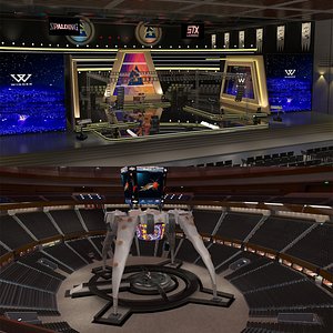 3D Concert Stadium
