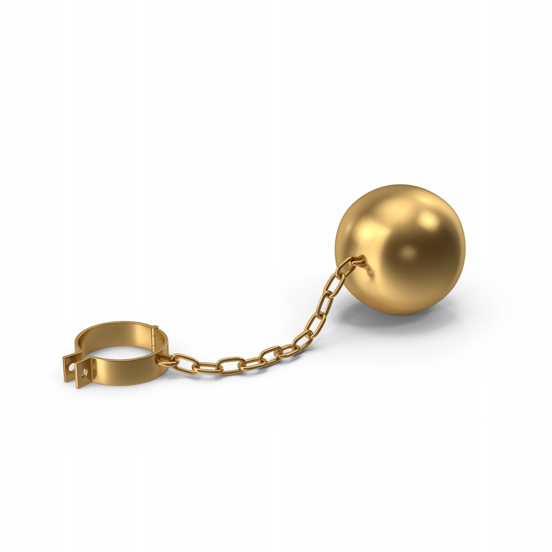 Ball and Chain 3D model