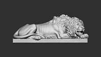 lion 3d print