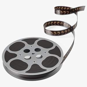 3D Reel Of Film - TurboSquid 2131172