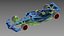 F1 2024 Mercedes F1 W15 Formula 1 car 3D model